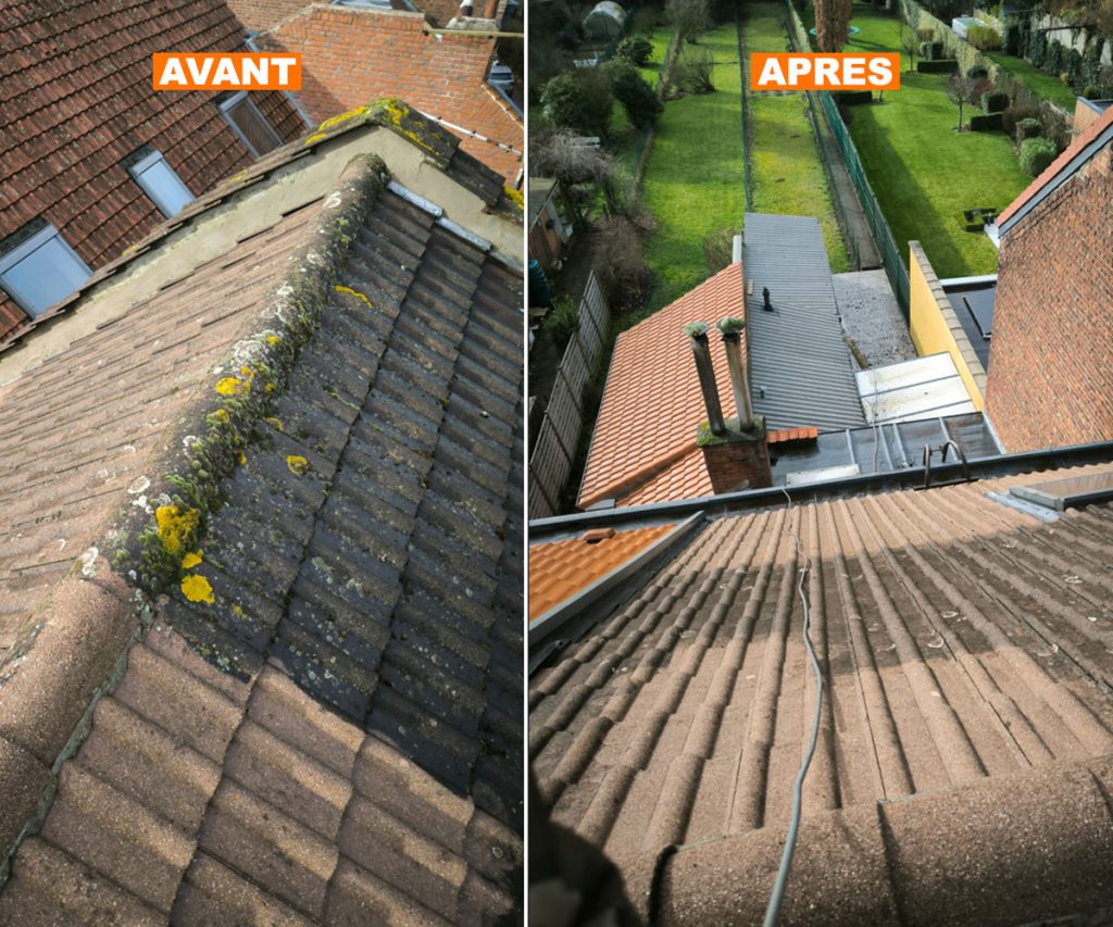 nettoyage toiture à Faches-Thumesnil, couvreur pro